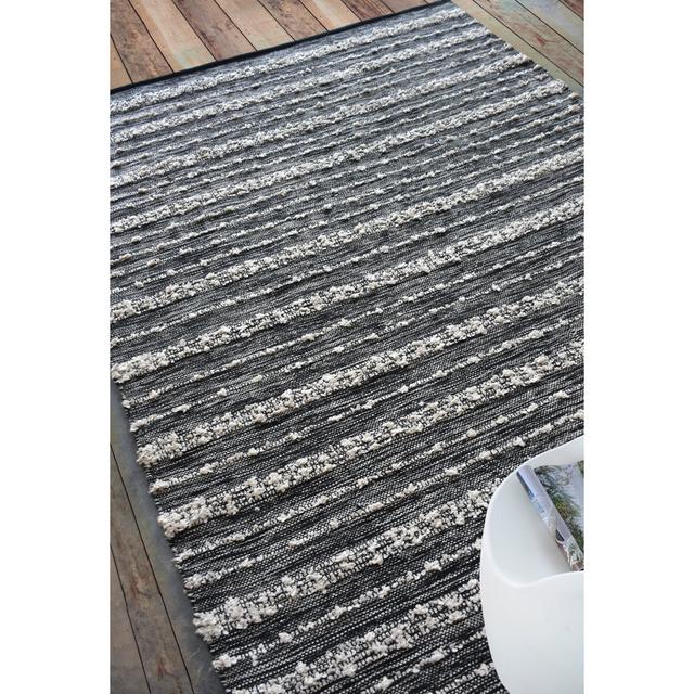 Thorsen Grey Rug August Grove Rug Size: Rectangle 120 x 180cm on Productcaster.