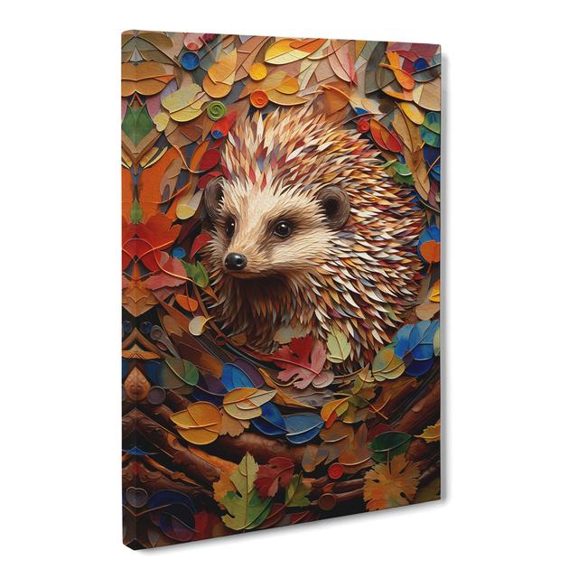 Hedgehog Orphism No.2 - No Frame Art Prints Alpen Home Size: 76cm H x 50cm W x 3cm D on Productcaster.