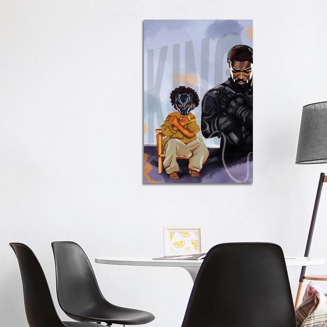 Leinwandbild Black Panther von Domonique Brown 17 Stories Format: Leinwandbild, Größe: 101,06 cm H x 66,04 cm B x 1,91 cm T on Productcaster.