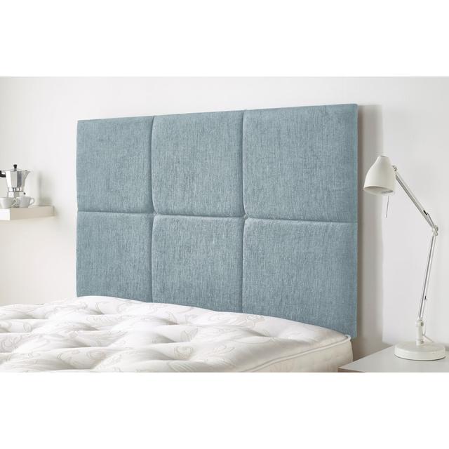 Upholstered Headboard Marlow Home Co. Upholstery: Sky, Size: Double (4'6") on Productcaster.