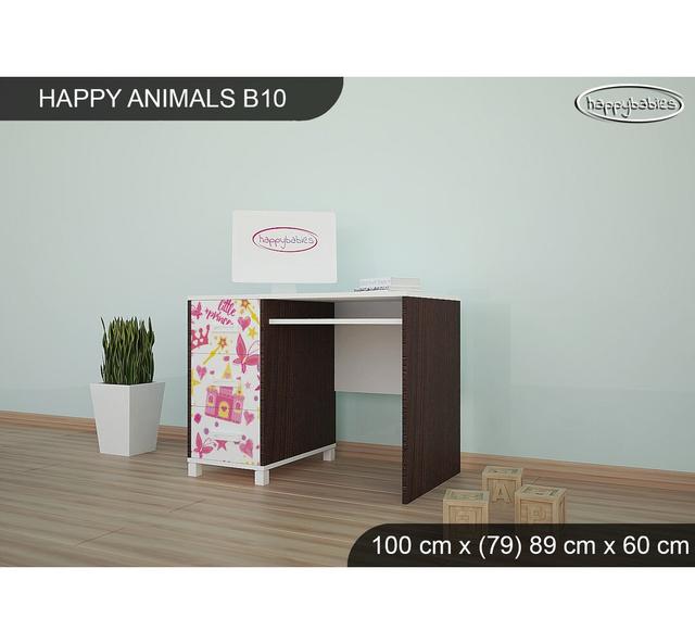 100cm Writing Desk Happy Babies Base Colour: Chestnut on Productcaster.