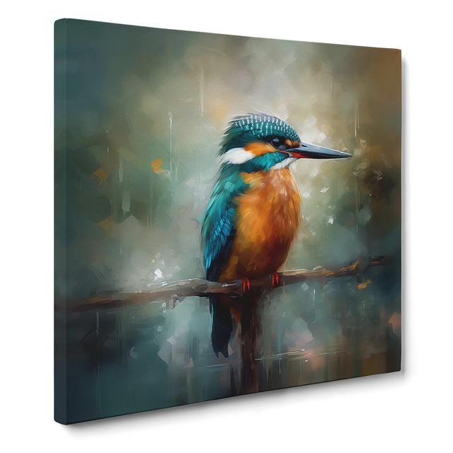 Kingfisher Impressionism - No Frame Print Marlow Home Co. on Productcaster.