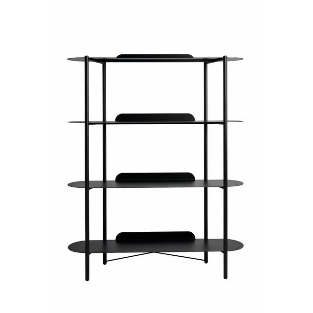 Calista Bookcase Ebern Designs Size: 200 H x 55 W x 32 D cm on Productcaster.