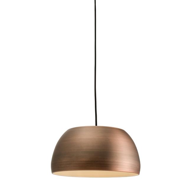 Lankford 1 - Light Dome Pendant World Menagerie Shade Colour: Matt Bronze Effect Plated on Productcaster.