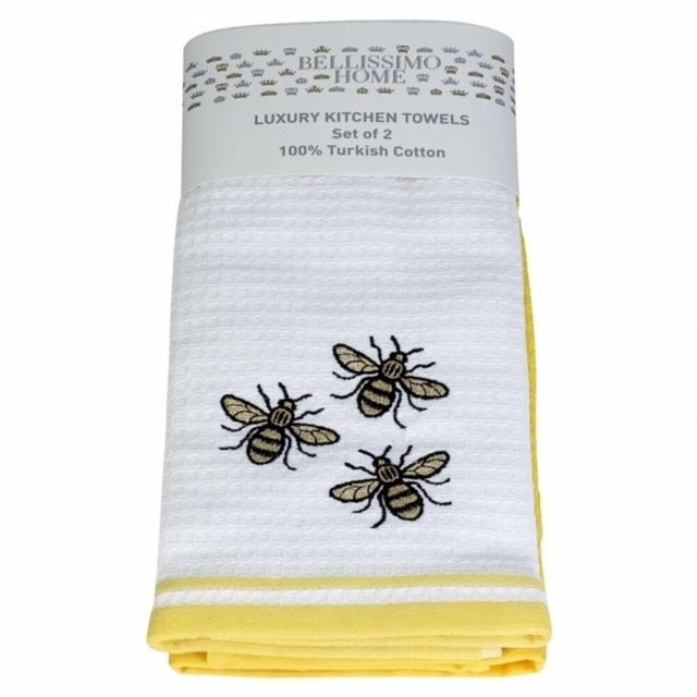 Cotton Tea Towel Kitchen Towel (Set of 2) Brambly Cottage on Productcaster.