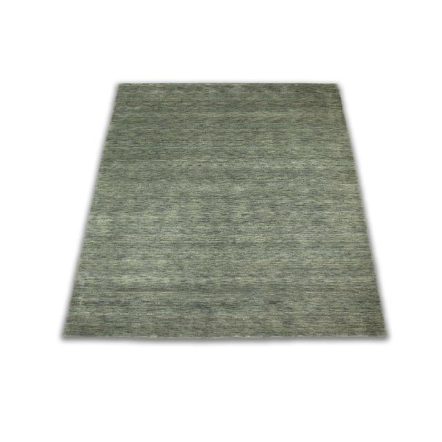 Astral Solid Colour Hand Loomed Silver Area Rug 17 Stories Rug Size: Rectangular 170 x 240cm on Productcaster.