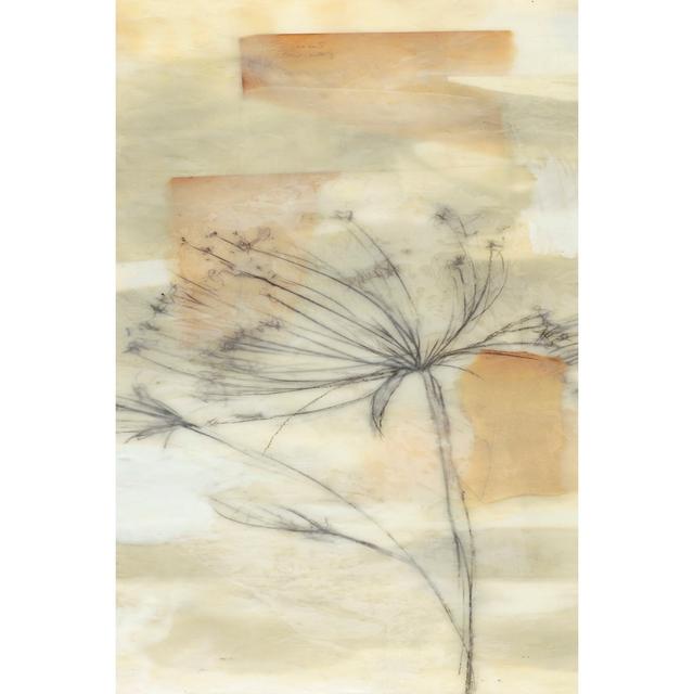 Neutral Lace II - Wrapped Canvas Art Prints Rosalind Wheeler Size: 76cm H x 51cm W on Productcaster.