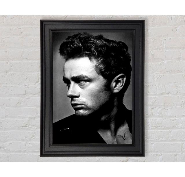 James Dean Classic B N W - Print Rosalind Wheeler Size: 141.4cm H x 100cm W on Productcaster.