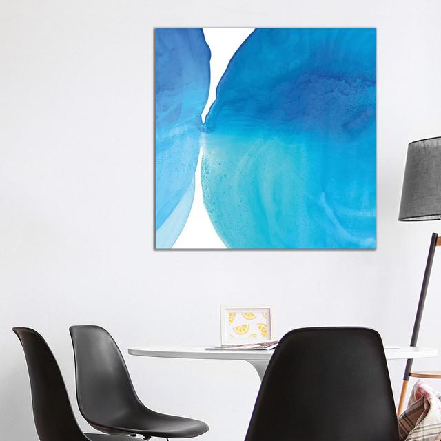 Pools Of Turquoise I by Piper Rhue - Wrapped Canvas Print Metro Lane Size: 93.98cm H x 93.98cm W x 1.91cm D on Productcaster.