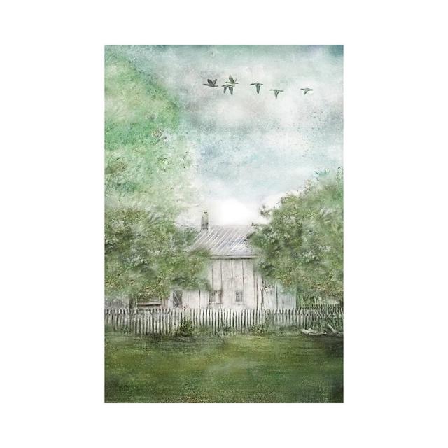 Old Spring House by Katrina Jones - Wrapped Canvas Painting ClassicLiving Size: 30.48cm H x 20.32cm W x 1.91cm D on Productcaster.