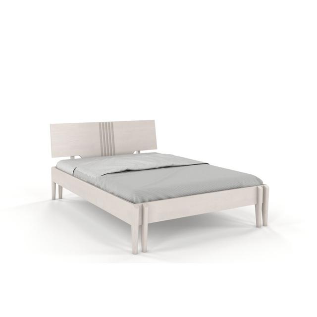 Eng Bed Frame Corrigan Studio Size: Small Double (4'), Colour: White on Productcaster.