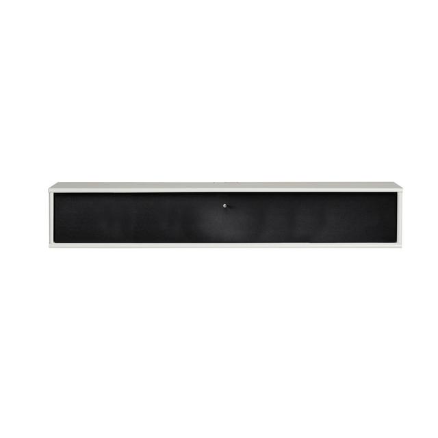 Mistral Floating TV Stand for TVs up to 60" Hammel Furniture Colour: White on Productcaster.