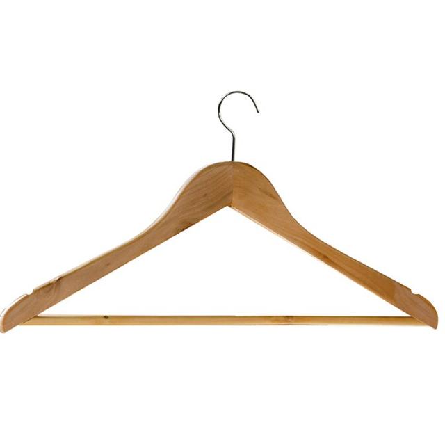 Manufactured Wood Standard Hanger (Set of 10) Wayfair Basics Colour: Brown on Productcaster.