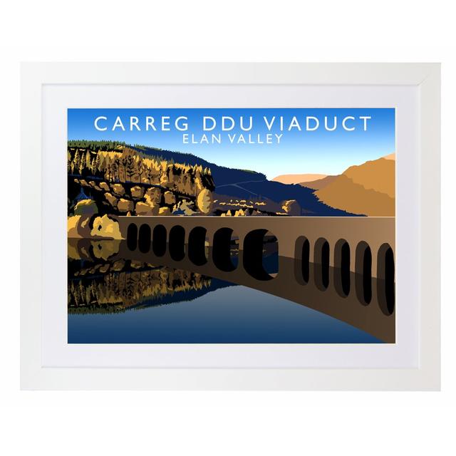 Carreg Ddu by Richard O'Neil - Graphic Art Print on Paper East Urban Home Format: White Wood Frame, Size: 44 cm H x 54 cm W x 2.2 cm D on Productcaster.