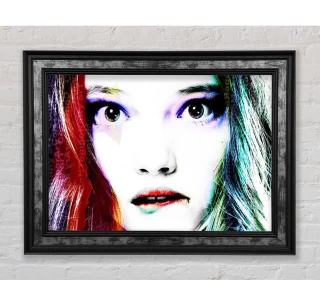 Star Eye - Single Picture Frame Art Prints Bright Star Size: 21cm H x 42cm W x 8cm D on Productcaster.