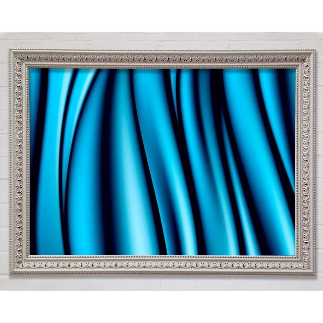 Blue Ice Sculptor - Single Picture Frame Art Prints Bright Star Size: 84.1cm H x 118.9cm W x 3cm D on Productcaster.