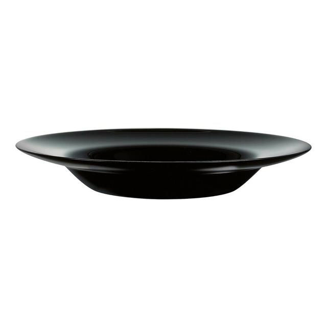 Dametre 28.5cm Dinner Plate Ebern Designs Colour: Black on Productcaster.