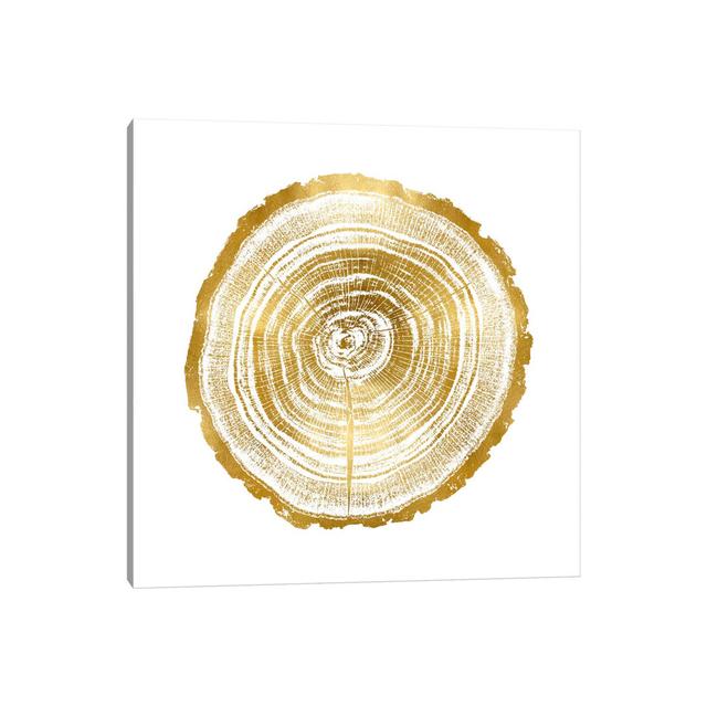 Timber Gold II by Danielle Carson - Wrapped Canvas Print Latitude Vive Size: 30.48cm H x 30.48cm W x 1.91cm D on Productcaster.