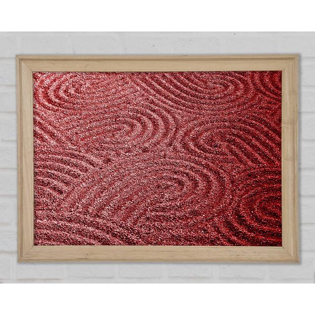 Red Sand Patterns - Print Ebern Designs Size: 42cm H x 59.7cm W x 1.5cm D on Productcaster.