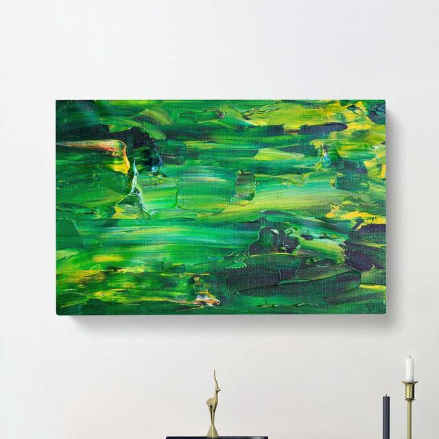 Abstract Art Painting Vol.337 by S.Johnson - Wrapped Canvas Painting Print East Urban Home Size: 50cm H x 76cm W x 3cm D on Productcaster.