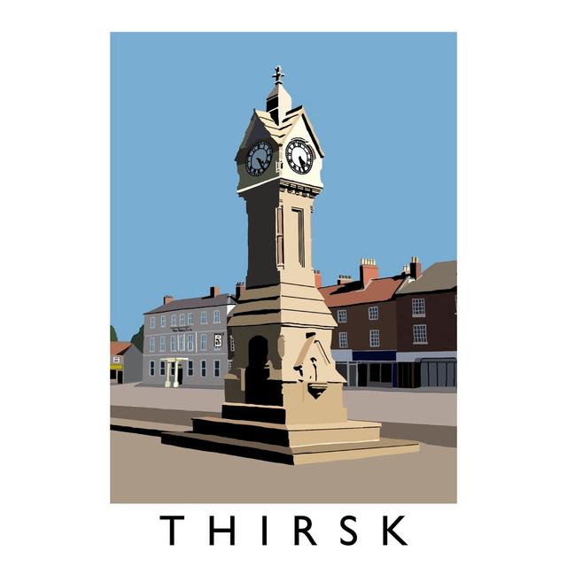 Thirsk 2 by Richard O'Neil - Graphic Art Print on Paper East Urban Home Size: 40 cm H x 30 cm W x 1 cm D, Format: No Frame on Productcaster.