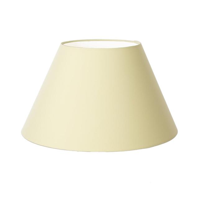 Cotton Empire Lamp shade Latitude Run Size: 22cm H x 40cm W x 40cm D, Colour: Lemon Yellow on Productcaster.