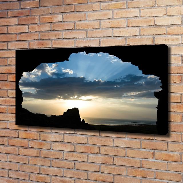 Sunset - Wrapped Canvas Art Prints Highland Dunes on Productcaster.