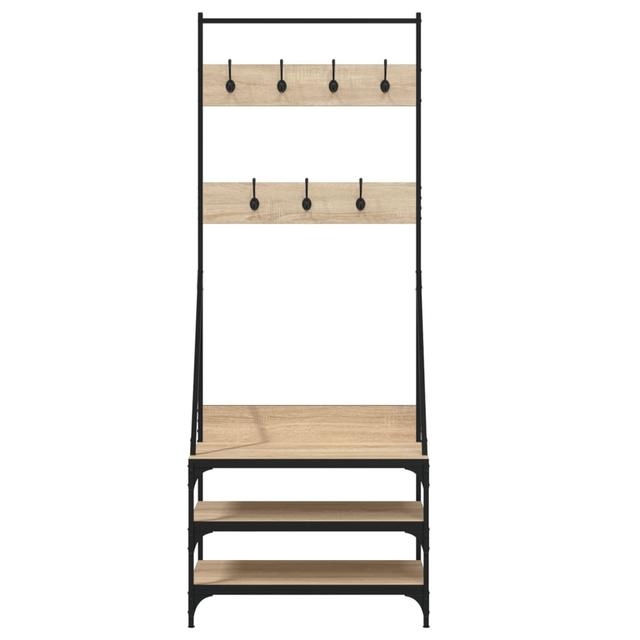 Bodenhamer 70cm Clothes Racks Borough Wharf Colour: Sonoma Oak on Productcaster.