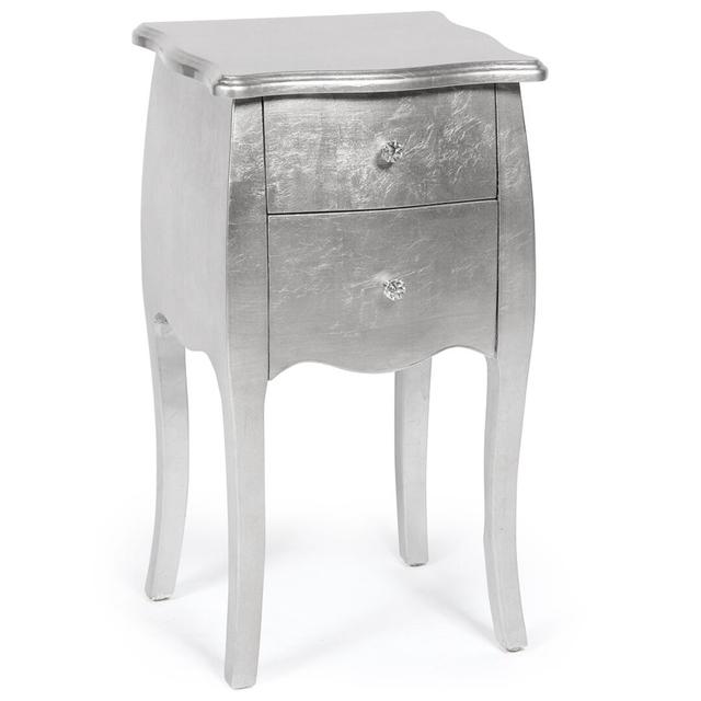 Angelos 2 Drawer Bedside Table Rosdorf Park Colour: Grey on Productcaster.