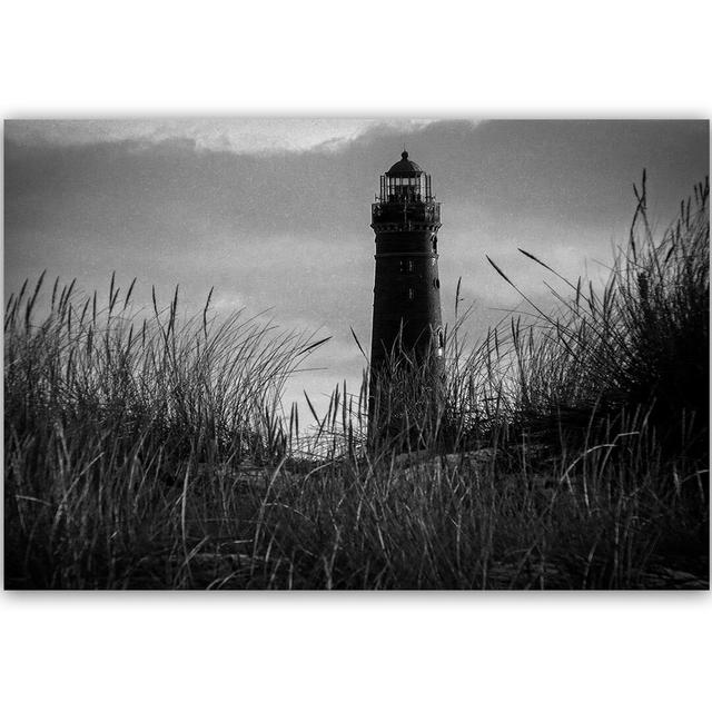 View of the Lighthouse 2 - Wrapped Canvas Photograph Print Breakwater Bay Size: 80cm H x 120cm W on Productcaster.