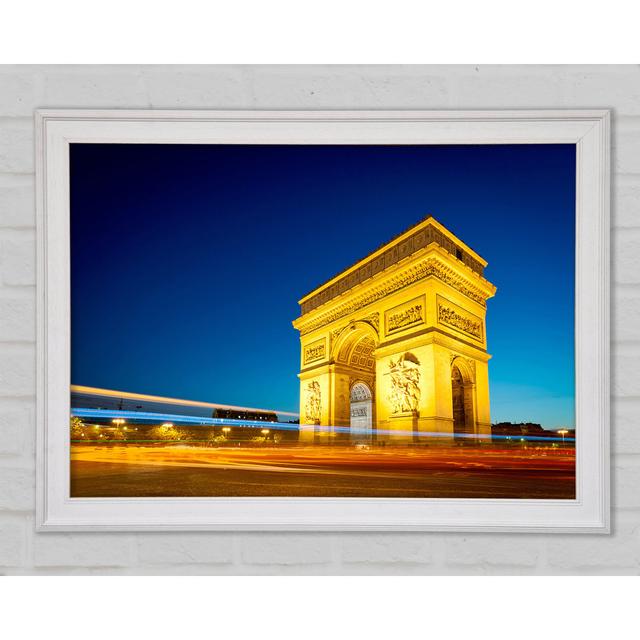 Arc De Triomphe 5 Framed Print Bright Star Size: 59.7cm H x 84.1cm W x 1.5cm D on Productcaster.