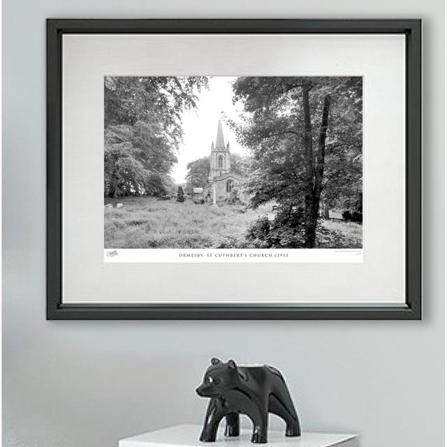 'Ormesby, St Cuthberts Church C1955' - Picture Frame Photograph Print on Paper The Francis Frith Collection Size: 40cm H x 50cm W x 2.3cm D on Productcaster.