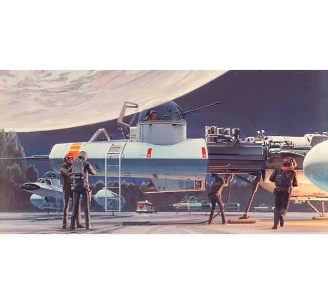 Star Wars Classic Rmq Yavin Y-WIng 2.5m x 5m Wall Mural Star Wars on Productcaster.