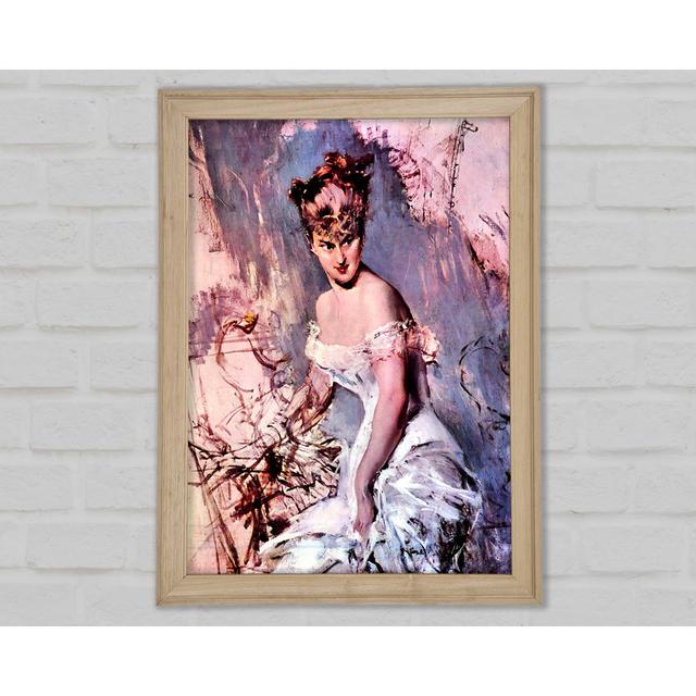 Die Schauspielerin Alice Regnault von Giovanni Boldini - Einzelner Bilderrahmen Druck Rosalind Wheeler Größe: 59,7 cm H x 42 cm B x 1,5 cm T on Productcaster.