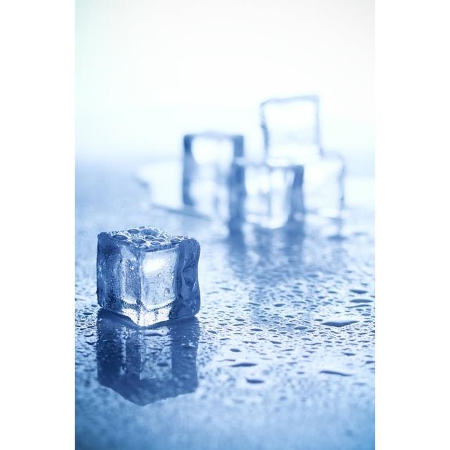 Ice Cubes by Edfuentesg - No Frame Print on Canvas 17 Stories Size: 46cm H x 30cm W on Productcaster.