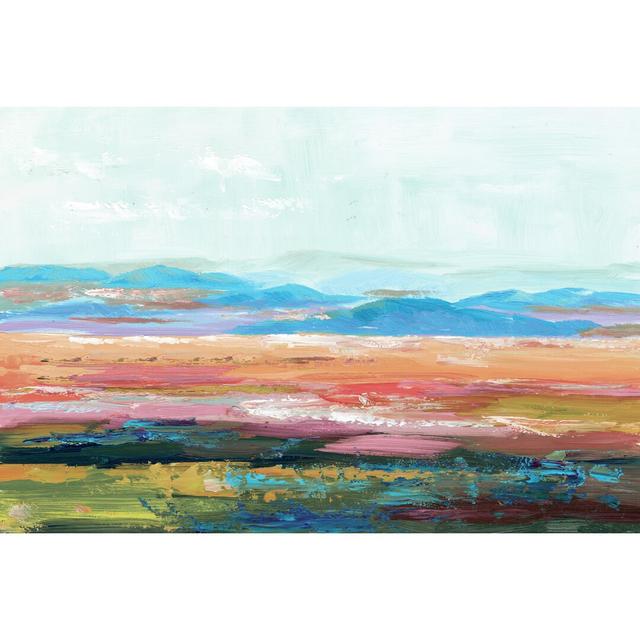 Bright Landscape - Wrapped Canvas Painting Print Ivy Bronx Size: 30cm H x 46cm W x 3.8cm D on Productcaster.