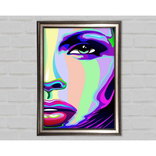 Futuristic Woman - Single Picture Frame Art Prints Ivy Bronx Size: 59.7cm H x 42cm W on Productcaster.