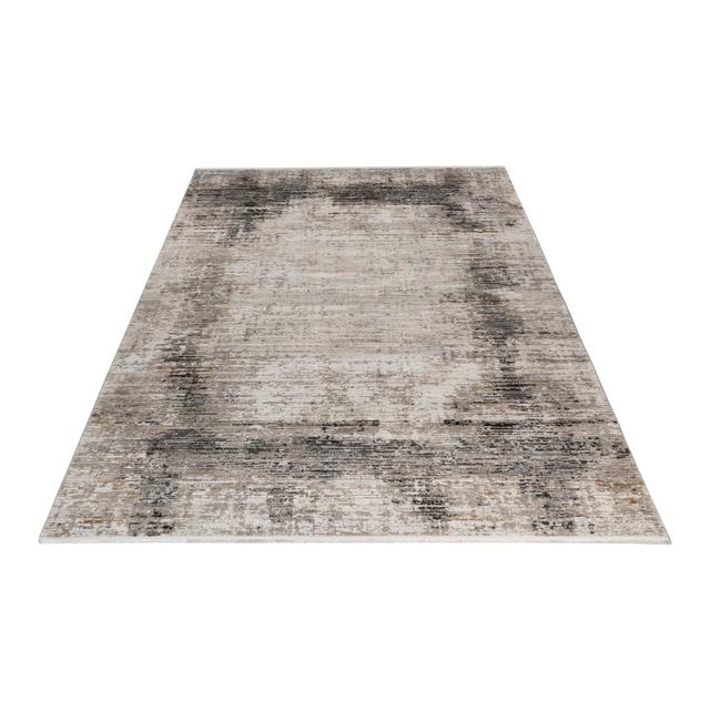 Noblesse Uni Machine Woven Area Rug Obsession Colour: Grey/Brown/Blue, Rug Size: Rectangle 200 x 290cm on Productcaster.