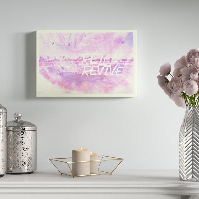 Revive - Wrapped Canvas Graphic Art Print East Urban Home Size: 61cm H x 91cm W x 4cm D on Productcaster.