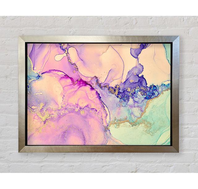 The Lilac Pastel Ink Water - Print Bright Star Size: 42cm H x 59.7cm W x 3.4cm D on Productcaster.