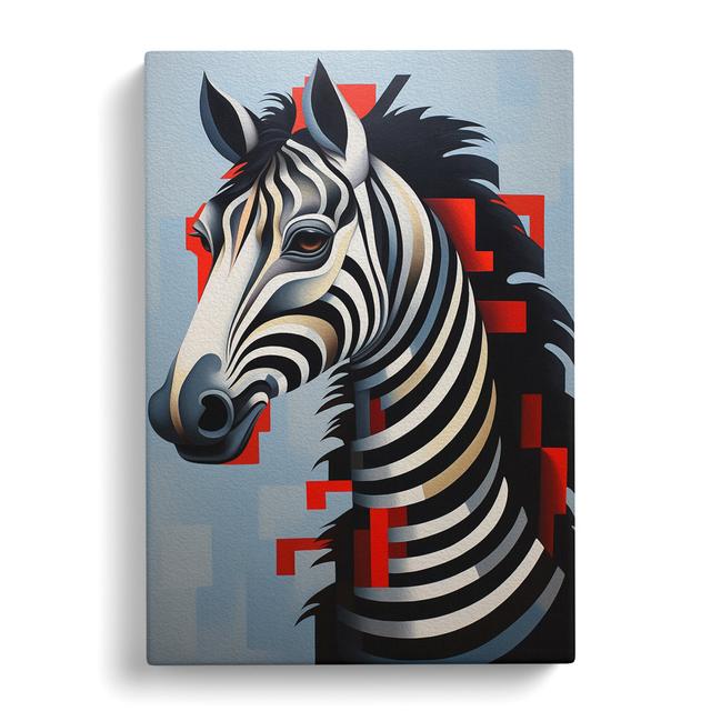 Pony Hard Edge - No Frame Art Prints World Menagerie Size: 50cm H x 35cm W x 3cm D on Productcaster.