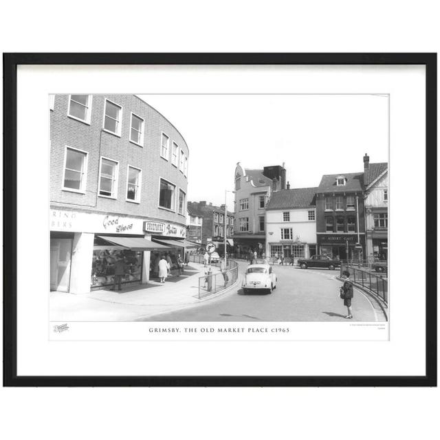 Grimsby, The Old Market Place C1965 by Francis Frith - Single Picture Frame Print The Francis Frith Collection Size: 45cm H x 60cm W x 2.3cm D on Productcaster.