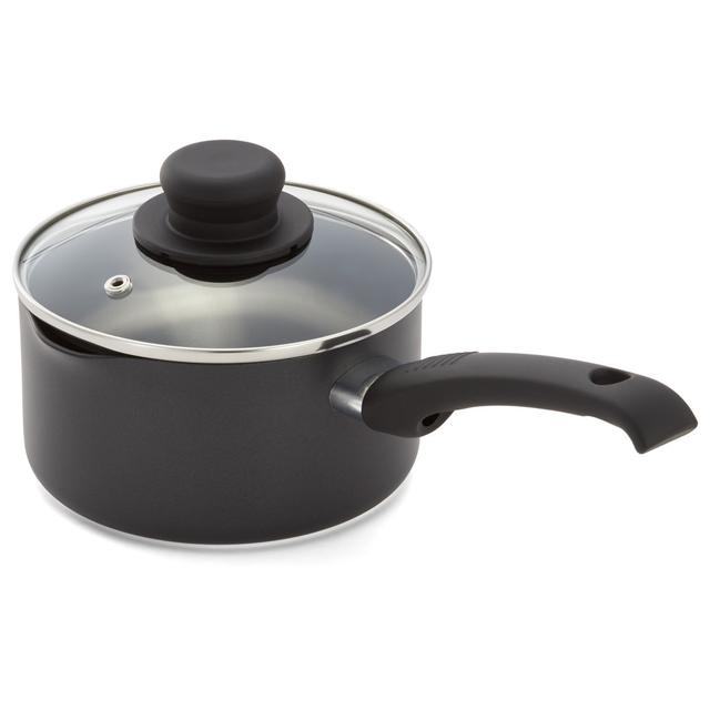 Judge Just Cook, 16Cm Polytetrafluoroethylene Non-Stick Saucepan, 1.2L Judge on Productcaster.