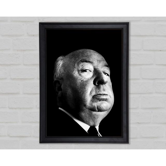 Alfred Hitchcock Porträt - Druck Ebern Designs Größe: 42 cm H x 29,7 cm B x 1,5 cm T on Productcaster.