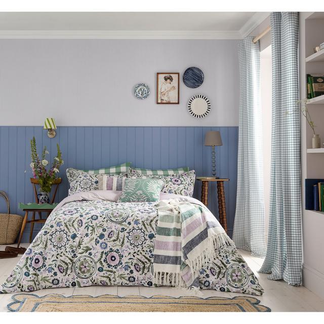 Beekeepers Cottage Stripe Woven Cotton Throw JOULES on Productcaster.