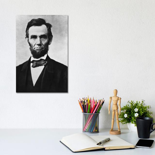 Vintage American Civil War Photo Of President Abraham Lincoln by Stocktrek Images - Wrapped Canvas Gallery-Wrapped Canvas Giclée Latitude Run Size: 30 on Productcaster.