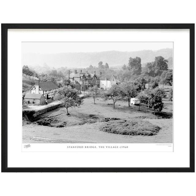 'Stanford Bridge, the Village C1960' by Francis Frith - Picture Frame Photograph Print on Paper The Francis Frith Collection Size: 60cm H x 80cm W x 2 on Productcaster.