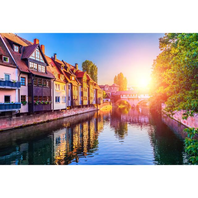 Carrieann Old Town Of Nurnberg, Germany by Scanrail - Print 17 Stories Size: 30cm H x 46cm W x 3.8cm D on Productcaster.