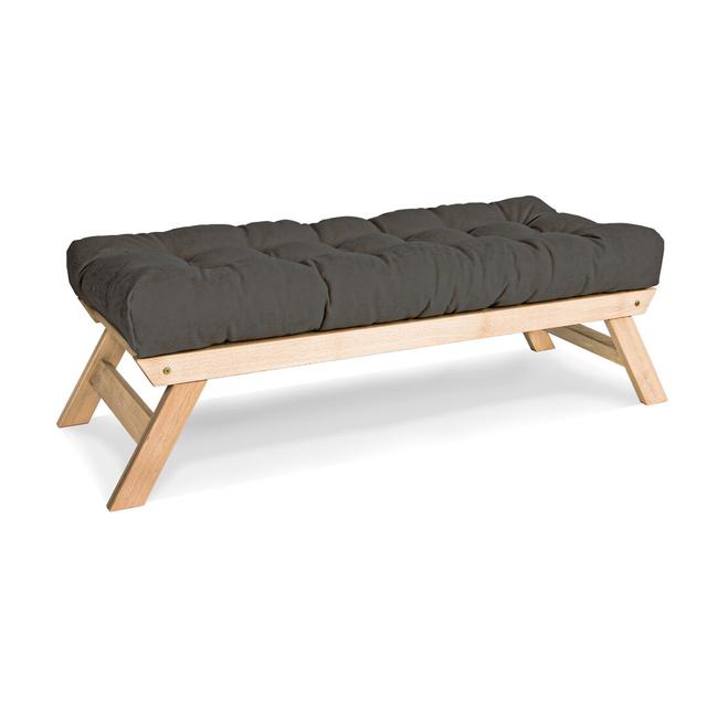 Donner Upholstered Bench Norden Home Upholstery: Ash on Productcaster.