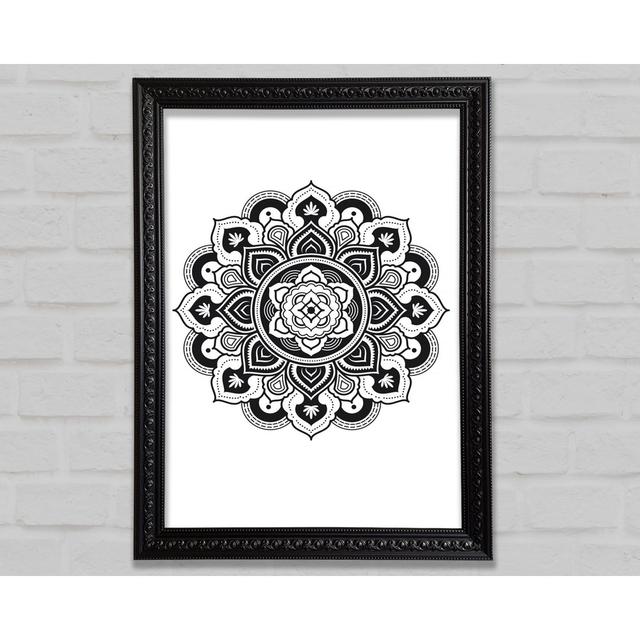 Mandala 2 - Print Bright Star Size: 59.7cm H x 42cm W on Productcaster.